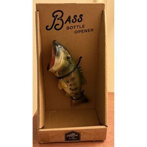 Large Mouth Bass Bottle Opener by‎ Adventure Out There - New